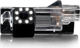 8 LED automobilio galinio vaizdo kamera 170 ° plataus kampo HD naktinio matymo spalvota vandeniui atspari galinio vaizdo kamera, skirta "Dacia Lodgy" / "Renault Fluence" / "Duster Megane" / "Latitude X91" / "Captur" / "Clio" / "Scenic" / "Laguna" 2 3 4