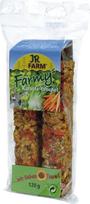 8 x JR Farm FARMYs morkos ir pankoliai 160 g