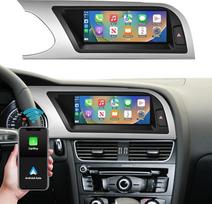 8,9 colio automobilinis radijas su jutikliniu ekranu, palaikantis „CarPlay“ ir „Android Auto“ belaidžio ryšio funkcijas, skirtas 2009–2016 m. gamybos „Audi A4“ ir „S4“ modeliams su 2G MMI sistema; palaiko „MirrorLink“, kamerą ir navigaciją