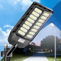 800 W saulės gatvės apšvietimas su nuotolinio valdymo pulteliu, IP66 vandeniui atsparūs saulės žibintai, skirti naudoti lauke su judesio jutikliu, 6500 K saulės žibintai, itin ryškūs LED saulės prožektoriai, skirti sodams lauke