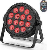 84 W RGBW LED „Par“ prožektorius, vakarėlių apšvietimas su nuotolinio valdymo pultu, scenos apšvietimas, DJ šviesos, DMX 4/8 kanalų, skirtas vestuvėms, festivaliams, klubams