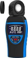 8801B rankinis šviesos intensyvumo matuoklis: automatinio diapazono parinkimo testeris su foninio apšvietimo temperatūros rodmeniu, skirtas fotografams ir elektrikams, tikslus intensyvumas