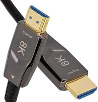 8K HDMI 2.1 aktyvus optinis kabelis „Slim AOC“ HDR 48Gbps 8K 60 Hz / 4K 120 Hz 10 m