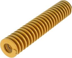 90 mm x 18 mm x 9 mm metalinis vamzdinis profilis, liejimo forma, suspaudimo spyruoklė