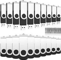ABLAZE USB 2.0 atminties kortelė "Memory Stick" 128MB, 100 vnt., juodos spalvos