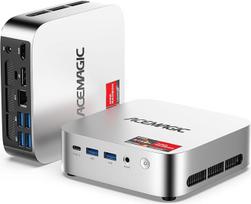 ACEMAGICIAN K1 Mini PC – „in11 Pro“, 16GB DDR4, 512GB SSD, AMD Ryzen 4300U (iki 3,6 GHz) – mikro stalinis kompiuteris, skirtas namų kinui, verslui ir biurui | Dvigubas „Wi-Fi“ | HDMI + DP + Type-C | USB 3.2