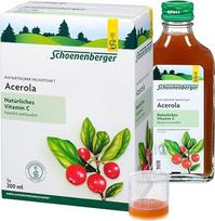 ACEROLA SAFT „Schoenenberger“ vaistinių augalų sultys [vonios reikmenys]