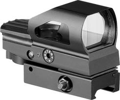 ACEXIER 1 vnt. 33 mm holografinis šautuvo taikiklis medžioklei su raudonais ir žaliais taškais bei reguliuojamais atspindžiais, 4 kryželių tipas „Weber“, 20 mm