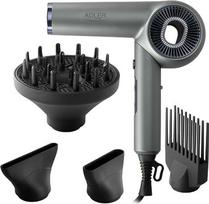 ADLER EUROPE joninis plaukų džiovintuvas, sulankstomas – 1600 W – 110 000 aps/min., apsauga nuo garbanėjimo | Greitas džiovinimas, bešepetėlis variklis - 3 temperatūros ir 3 galingumo lygiai – šaltas oras – difuzorius – 4 šukuosenos formavimo antgaliai