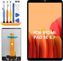 AGCUT „Redmi Pad SE“ LCD ekranas, skirtas „Xiaomi Redmi Pad SE“ 8,7 colių ekrano keitimui – pilnas komplektas su įrankiais (juodos spalvos)