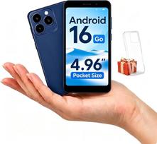 AGM Note N2 4G LTE mini išmanusis telefonas su „Android“, 16GB, 3000 mAh baterija, 4,96 colių ekranas, 540 x 960 skiriamoji geba, IP54 atsparumas vandeniui, išmanusis telefonas be sutarties su „WhatsApp“, 3 + 32GB, paprastas mobilusis telefonas, skirtas