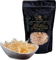 Airijos jūros dumbliai „Gold Sea Algae“ – neapdoroti, surinkti gamtoje ir džiovinti saulėje, tinkami veganams, natūralūs (50 g)