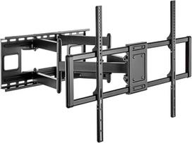 AISENS - WT120TSLE-163 - "Pro" pasukamas, pakreipiamas ir pasukamas laikiklis monitoriui/televizoriui 120 kg 60-120, juodas