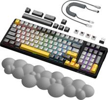 AJAZZ AK992 mechaninė klaviatūra su „Hotswap“ technologija ir ergonomiška „Cloud Rest“ atrama