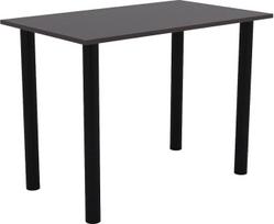 AKKE valgomojo stalas 90 cm x 60 cm Valgomojo stalas Mažas stalas Virtuvės stalas Rašomasis stalas Valgomojo stalas Valgomojo baldai Juodos kojos