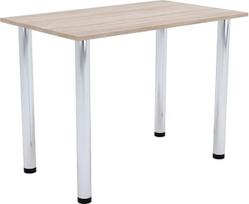 AKKE valgomojo stalas 60 cm x 50 cm Valgomojo stalas Mažas stalas Virtuvės stalas Rašomasis stalas Valgomojo stalas Valgomojo baldai Chromuotos kojos