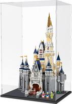 Akrilo vitrina su juodu pagrindu, skirta „Lego Castle 71040“ žaislams, 51 x 38 x 79 cm
