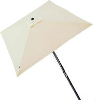 Aktive 61125 Vėjui atsparus kvadratinis sodo ir terasos skėtis 2,7 x 2,7 m, aliuminio rėmas, lengvai sulankstomas ir surenkamas, UV50 apsauga, aukštis 2,6 m, Sodo skėčiai, Sodo skėčiai