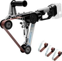 Akumuliatorinis vamzdinis juostinis šlifuoklis, suderinamas su „Makita“ 18 V 760 mm juosta