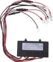 Akumuliatorių lygintuvas Akumuliatoriaus įtampos balanseris 48V - 4 X 12V akumuliatorių lygintuvas su LED akumuliatoriaus įtampos indikatoriumi, skirtas gelio potvynio AGM švino ličio akumuliatoriui HC02 balanseris