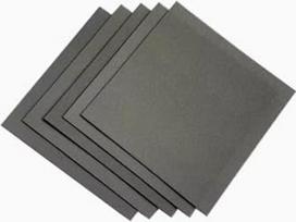 Akyta putplastė iš kobalto-nikelio lydinio ir metalo, skirta garso sugėrimui ir elektromagnetiniam ekranavimui, 1 vnt. (0,3 × 100 × 100 mm)