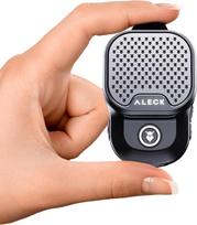 ALECK ROX ROX nešiojamasis "Bluetooth 5.3" garsiakalbis - 32 val. veikimo trukmė, prisegamas belaidis nešiojamasis garsiakalbis, atsparus vandeniui IPX7, ENC mikrofonas, kad skambučiai būtų visiškai aiškūs, ROX Duo režimas stereofoniniam garsui, atsparus