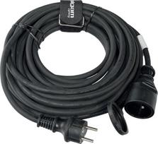 ALGAM LIGHTING Tinklo ilginimo kabelis IP44 - CE Moteriškas 3 x 1,5 mm² - 10 m - Guminis