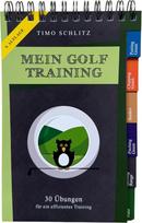 All Square Verlag Mein Golf Training: 30 pratimų efektyviai treniruotei, knygelė su pratimais golfo krepšeliui, situaciniai pratimai trumpam žaidimui ir vairavimo aikštelėje
