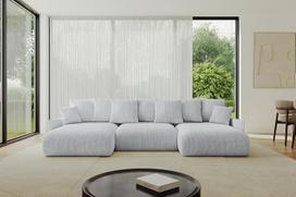 ALTDECOR ONESK-U-v1 U formos kampinė sofa su miego funkcija ir daiktų laikymo dėže Kampinė sofa-lova Kampinė sofa U-formos miegamoji sofa, išskleidžiama svetainės komplekto sofa-lova, „Cauchsofa“ ONESK-U-v1 304 x 165 x 40 cm | Kampinė sofa-lova, kampinė s