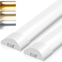 ALUSSO 2 vnt. LED vamzdžių rinkinys, 120 cm, integruota juosta, itin ryškus garažo šviestuvas