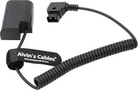 Alvin's Cables Anton Bauer D-Tap to DMW-DCC12 DC Coupler Coiled Cable Dummy for Panasonic DMC-GH5 GH4 GH3