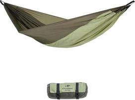 AMAZONAS Ultra-Light Hängematte Silk Traveller Thermo 520g 275x140cm Packmaß 20 x 6,5cm bis 200kg in Grün