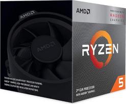 AMD Ryzen 5 3400G 4,20 GHz, 4 branduoliai, SKT AM4, 6MB, 65 W, PIB, RX Vega 11