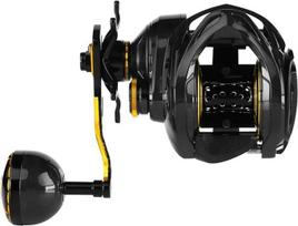 Anglies pluošto Baitcasting ritė 6+1BB Baitcaster ritė Žvejybos ritė Didelio greičio 6.3: 1 pavarų santykis Magnetinė stabdžių sistema Žvejybos ritė