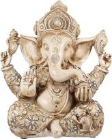 Angoily Figure Elephant God Statue Buddha Sculpture India Ganesh Ganpati Model Table Office Lucky Wealth Art for Home