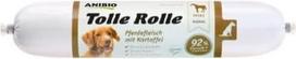 Anibio 8 x Great Rolls - Horse 400 g drėgno ėdalo šunims - hipoalerginė arkliena su bulvėmis - be grūdų - 92 % arklienos