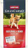 animonda Grancarno Adult Dry Dog Food, Grain-Free Poultry + Beef (1 x 4 kg), sausas maistas suaugusiems šunims be glitimo ir kviečių, gerai virškinamas sausas šunų maistas