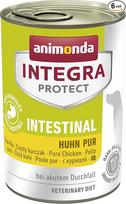 animonda INTEGRA PROTECT Intestinal Chicken Pure (6 x 400 g), dietinis ėdalas šunims nuo viduriavimo ir vėmimo, maistas šunims su vištiena ir ryžiais, lengvai virškinamas drėgnas ėdalas šunims