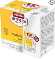 animonda INTEGRA PROTECT drėgnas jautrios vištienos ėdalas katėms (8 x 85 g), veterinarijos gydytojo rekomenduojamas esant maisto alergijai, visavertis dietinis ėdalas suaugusioms katėms, sukurtas kartu su veterinarijos gydytojais