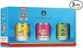 Ankerkraut "Schloss Bellenburg" "Paw Patrol", bulvių košė, apkepo ir obuolių pyrago prieskoniai, prieskonių rinkinys su 3 stiklinėmis, siurprizas vaikams, dovanų idėja, skanus maisto gaminimas, animacinio filmo leidinio virtuvė