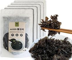 ANOGNAM DRIED LAVER 20g x 5 vnt. - jūros dumblių sriubai | 100 % korėjietiškas Dolkim | Be priedų | Lengvai virškinamas ir mažai kalorijų | RVASVT sertifikuota kokybė
