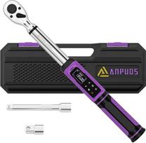 ANPUDS skaitmeninis dinamometrinis raktas, 3/8 colio, 2–135 Nm, tikslumas ± 1 % | Elektroninių dinamometrinių raktų rinkinys su vibracija, garso signalu ir LED indikatoriumi, skirtas automobilių ir motociklų remontui