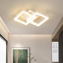 ANTENLICHT LED lubų šviestuvas Miegamasis Modernus geometrinis 20 W sieninis šviestuvas Lubų šviestuvas su nuotolinio valdymo pulteliu Nuolat reguliuojamas 3000-6500 K, skirtas prieškambariui Balkonas Valgomasis Spinta Balta