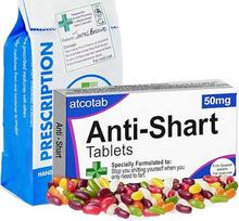 Anti Shart Fart Joke Jelly Bean Pill Box Juokinga dovana gimtadieniams, OAP, Over the Hill, Get Well Soon, 40, 50, 60, 70 vyras ir moteris