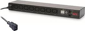 APC Rack PDU - AP7921B - Maitinimo paskirstymas (komutuojamasis, 1U, 208/230V, 8 lizdai C13, IEC C20)