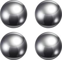 Aprūpinimas žemėlapiu Tikslūs rutuliukai 22 mm skersmens G1000 201 nerūdijančio plieno guoliams Pakuotė po 4 vnt.