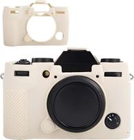 Apsauginis dėklas, suderinamas su „Fujifilm X-T50“ („XT50“) skaitmeniniu fotoaparatu, individualus minkštas silikoninis dėklas, kompaktiškas nešiojimo dėklas, baltos spalvos, kelionės fotografijos reikmenys