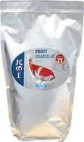 AQUARIS plūduriuojantis karpių maistas – „Koi Professional“ granulės, vidutinio dydžio, 1960 g / 5,6 l. Dėl spirulinos skatina sveiką virškinimą ir natūralią pigmentaciją. Karpių maistas, skirtas karpiams, kurių ilgis ne mažesnis kaip 15 cm
