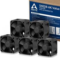 ARCTIC S4028-6K (5 vnt.) – 40 x 40 x 28 mm serverio ventiliatorius su dvigubu rutuliniu guoliu