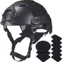 Armijos stiliaus „SWAT Combat PJ Fast“ šalmas, skirtas artimojo kovos (CQB) airsofto ir dažasvydžio šaudymui